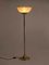 Lámpara de pie de latón de Franco Bresciani para Guzzini, años 70, Imagen 2