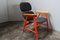 Orangefarbener Sessel von Poltronova, 1970er 1