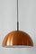 German Copper Pendant Lamp from Staff, 1960s 1