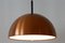 German Copper Pendant Lamp from Staff, 1960s, Image 13