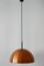 German Copper Pendant Lamp from Staff, 1960s, Image 4