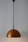 German Copper Pendant Lamp from Staff, 1960s 5