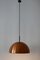 Lámpara colgante alemana de cobre de Staff, años 60, Imagen 5