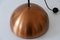 German Copper Pendant Lamp from Staff, 1960s, Image 16