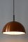German Copper Pendant Lamp from Staff, 1960s, Image 15