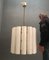 Lámpara de araña de cristal de Murano en espiral de Paolo Venini para Murano, años 60, Imagen 2