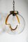 Lámpara de techo vintage de cristal de Murano de Toni Zuccheri, Imagen 2