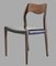 Customizable Teak Dining Chairs by Niels Otto Møller, 1960s, Set of 6 4