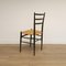 Spinetto Dining Chairs from Chiavari, 1950s, Set of 4 8