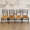 Spinetto Dining Chairs from Chiavari, 1950s, Set of 4, Image 3