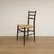 Spinetto Dining Chairs from Chiavari, 1950s, Set of 4 1