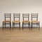 Spinetto Dining Chairs from Chiavari, 1950s, Set of 4 6