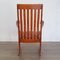 Indian Brass Inlaid Rocking Chair, 1970s 4