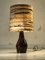 Lámpara de mesa brutalista de cerámica de JPR, años 50, Imagen 2
