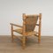 Vintage Wood and Rope Lounge Chairs, Set of 2, Image 6