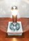 Lampada da tavolo nr. 3480 in marmo e vetro di Erco, anni '60, Immagine 3