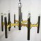 Italian Chrome Chandelier by Gaetano Sciolari, 1970s, Image 2