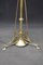 Art Nouveau Brass Floor Lamp, Image 4
