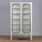 Vintage Glass and Iron Medical Cabinet, 1970s, Image 1