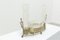 Antique American Carved Brass and Glass Centerpiece 5