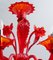 Red Murano Glass Chandelier from Sylcom, 1987 9