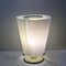 Large Opaline Murano Glass Table Lamp, 1970s 3