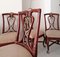 American Cane, Aluminium & Leather Dining Chairs from Casa Bique, 1980s, Set of 6 5