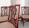 American Cane, Aluminium & Leather Dining Chairs from Casa Bique, 1980s, Set of 6, Image 5