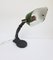 Industrielle Tischlampe mit grün emailliertem Lampenschirm, 1930er 6