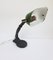 Lampe de Bureau Industrielle en Émail Vert, années 30 6