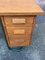 Oak Veneer School Desk, 1960s 6