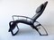 Black Leather IP84S Lounge Chair by Ferdinand A. Porsche for Interprofil, 1980s 10