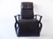 Black Leather IP84S Lounge Chair by Ferdinand A. Porsche for Interprofil, 1980s 11