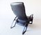 Black Leather IP84S Lounge Chair by Ferdinand A. Porsche for Interprofil, 1980s 4