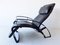 Black Leather IP84S Lounge Chair by Ferdinand A. Porsche for Interprofil, 1980s 9