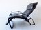 Black Leather IP84S Lounge Chair by Ferdinand A. Porsche for Interprofil, 1980s, Image 9