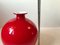 Red Carnaby Ball Vase by Per Lütken for Holmegaard, 1970s 7