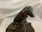 Bronzed Plaster Dog Sculpture from Melun, 1920s 2