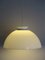 Lámpara colgante modelo KD6 de vidrio blanco de Achille & Pier Giacomo Castiglioni para Kartell, 1959, Imagen 3
