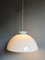 Lámpara colgante modelo KD6 de vidrio blanco de Achille & Pier Giacomo Castiglioni para Kartell, 1959, Imagen 7