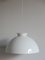 Weiße Modell KD6 Glas Hängelampe von Achille & Pier Giacomo Castiglioni für Kartell, 1959 1