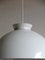 Lámpara colgante modelo KD6 de vidrio blanco de Achille & Pier Giacomo Castiglioni para Kartell, 1959, Imagen 8