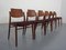 Beistellstühle von Hartmut Lohmeyer für Wilkhahn, 1960er, 6er Set 4