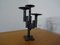 Brutalist Iron Candleholder, 1960s 3