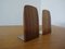 Danish Teak and Metal Bookends, 1960s, Set of 2 5