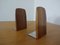 Danish Teak and Metal Bookends, 1960s, Set of 2 8