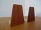 Danish Teak Bookends by Kai Kristiansen for Feldballes Møbelfabrik, 1960s, Set of 2 4