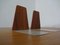 Danish Teak Bookends by Kai Kristiansen for Feldballes Møbelfabrik, 1960s, Set of 2 5