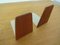 Danish Teak Bookends by Kai Kristiansen for Feldballes Møbelfabrik, 1960s, Set of 2 6