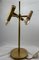 Danish Brass Table Lamp, 1940s, Image 4